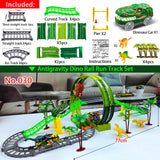 Anti-Gravity Dinosaur Curved Track Set