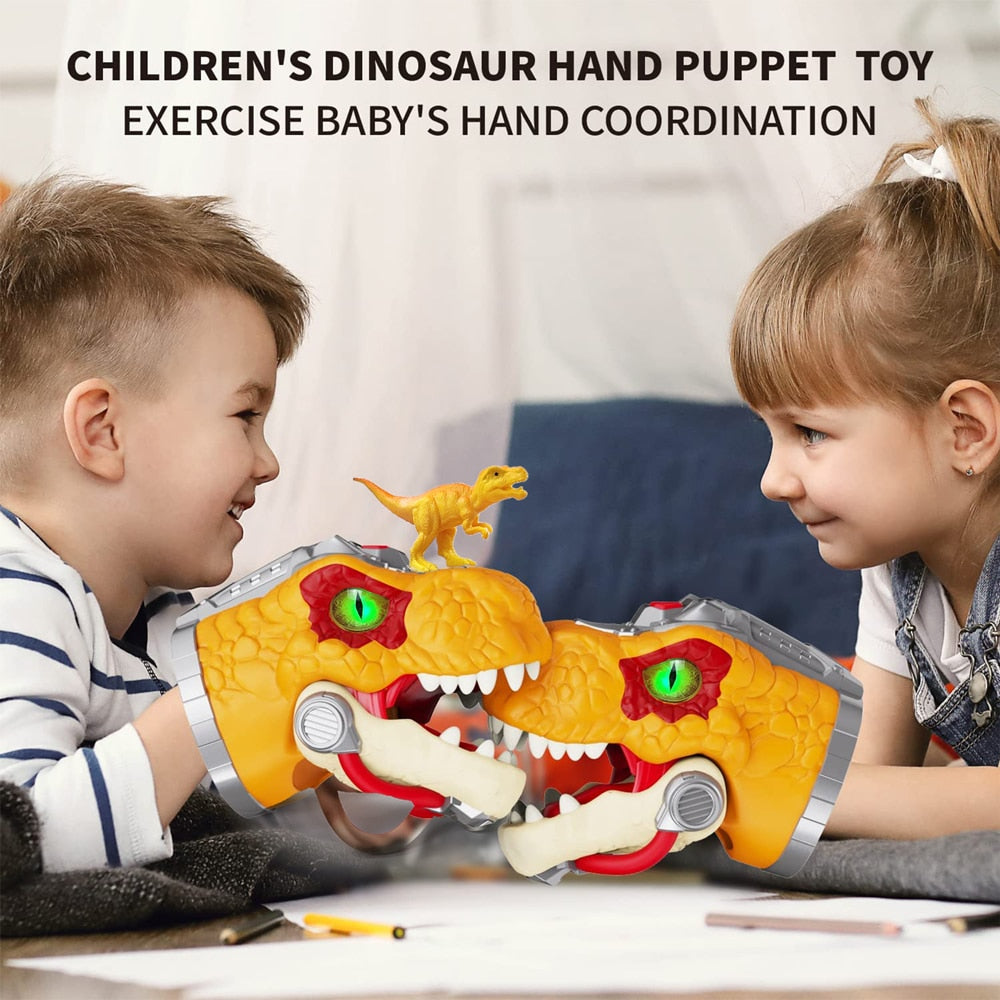 Dino Roaring Hand Puppets