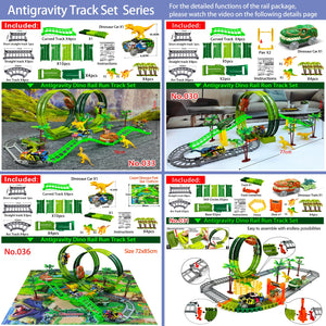Anti-Gravity Dinosaur Curved Track Set