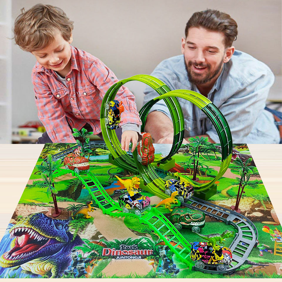 Anti-Gravity Dinosaur Curved Track Set