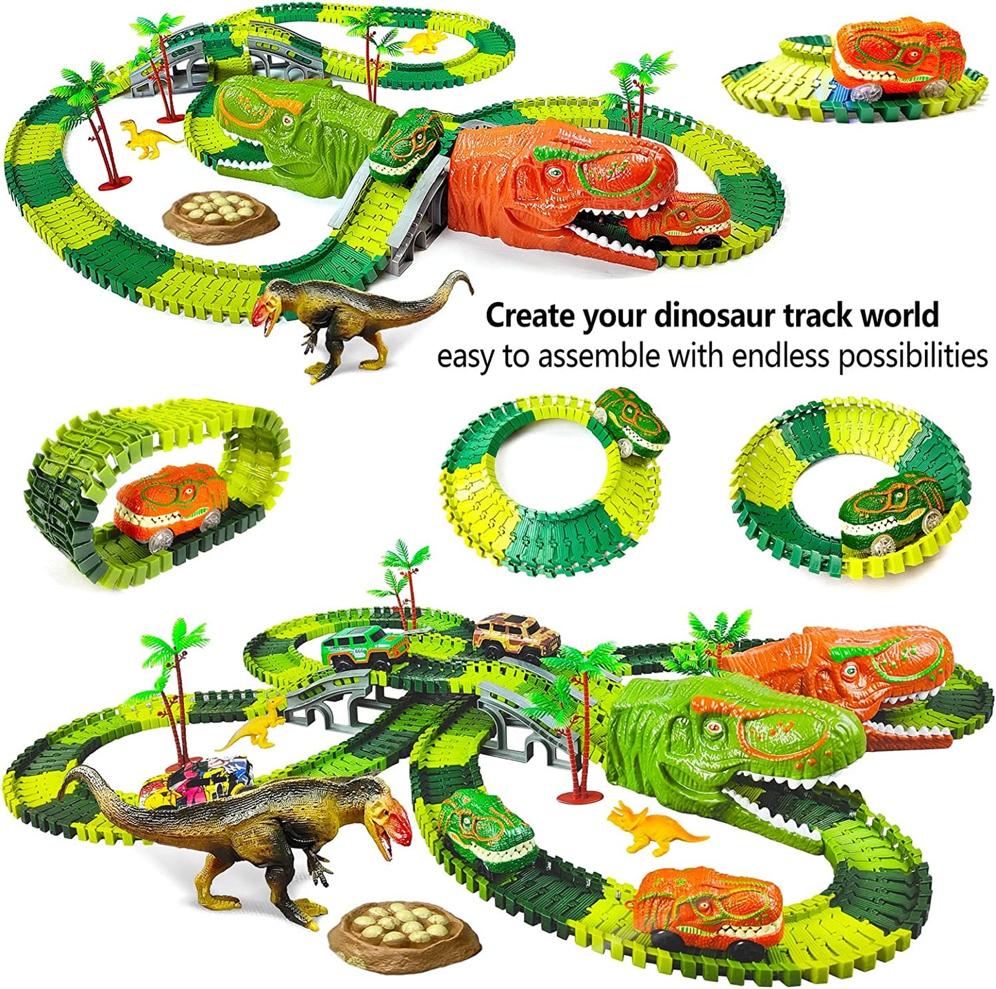 The Ultimate Dinosaur Track Set