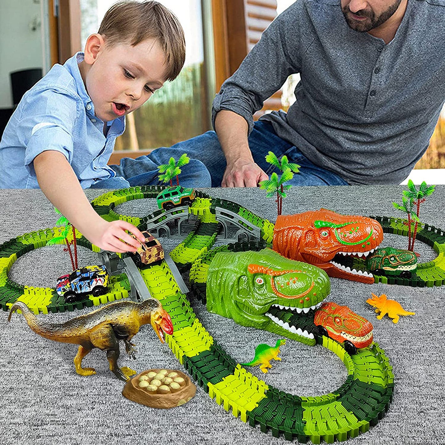 The Ultimate Dinosaur Track Set