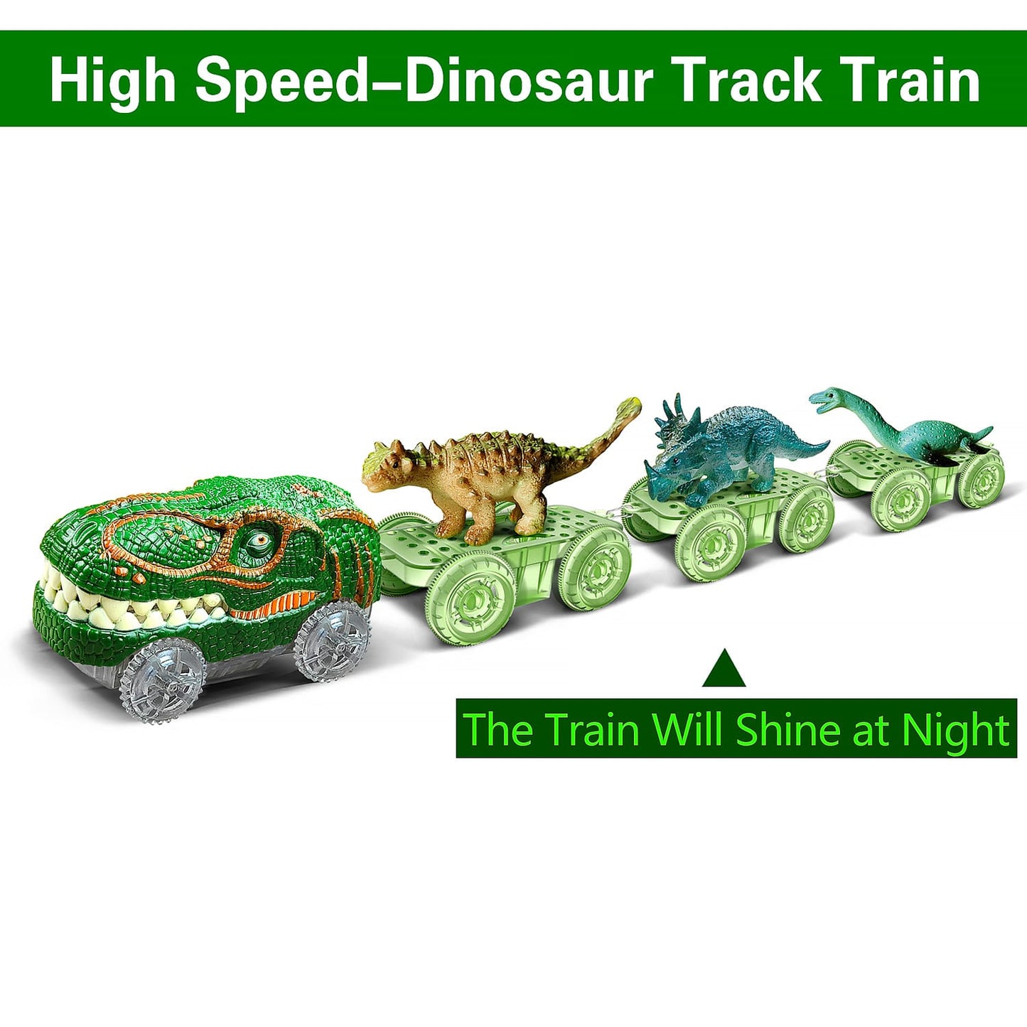 Dinosaur Speed Rail Train Set