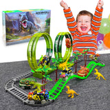 Anti-Gravity Dinosaur Curved Track Set