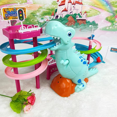 T-Rex Dino Musical Climbing Stairs Racing toy