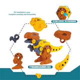 DIY Dino Building Toy Set (Pack of 4)