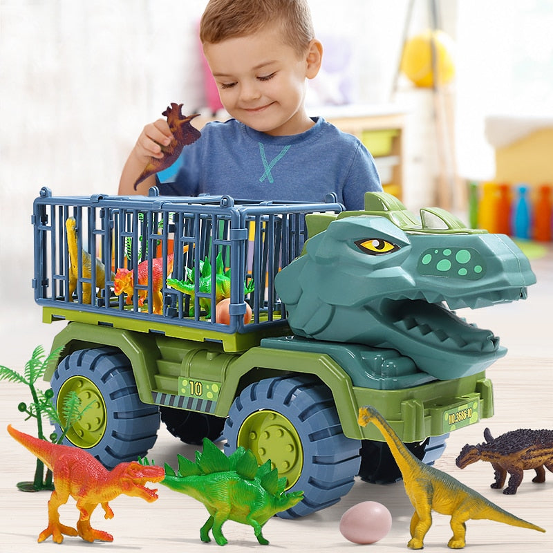 Dinosaur Pull Back Truck