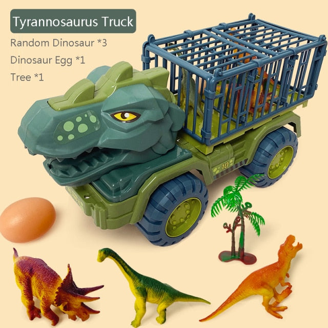 Dinosaur Pull Back Truck