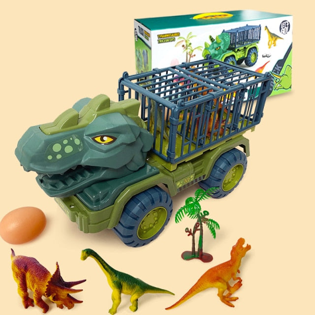 Dinosaur Pull Back Truck
