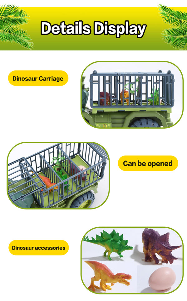 Dinosaur Pull Back Truck
